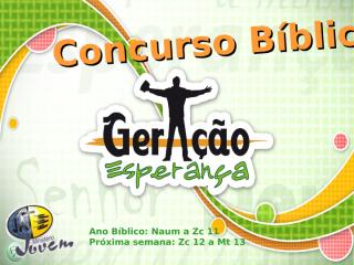 Concurso Bíblico 2010 - 022.ppt