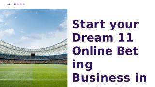 Start your Dream 11 Online Betting Business in 3 Simple Steps.pptx
