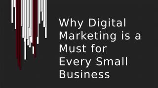 Why Digital Marketing is a Must for Every Small Business.pptx