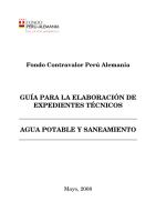 Guia para la elaboracion de un expediente tecnico en Agua Potable y Saneamiento.pdf