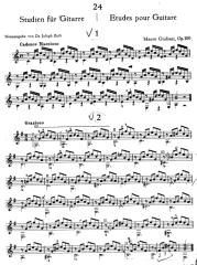 Джулиани, Мауро - 24 Этюда,  Op. 100.pdf